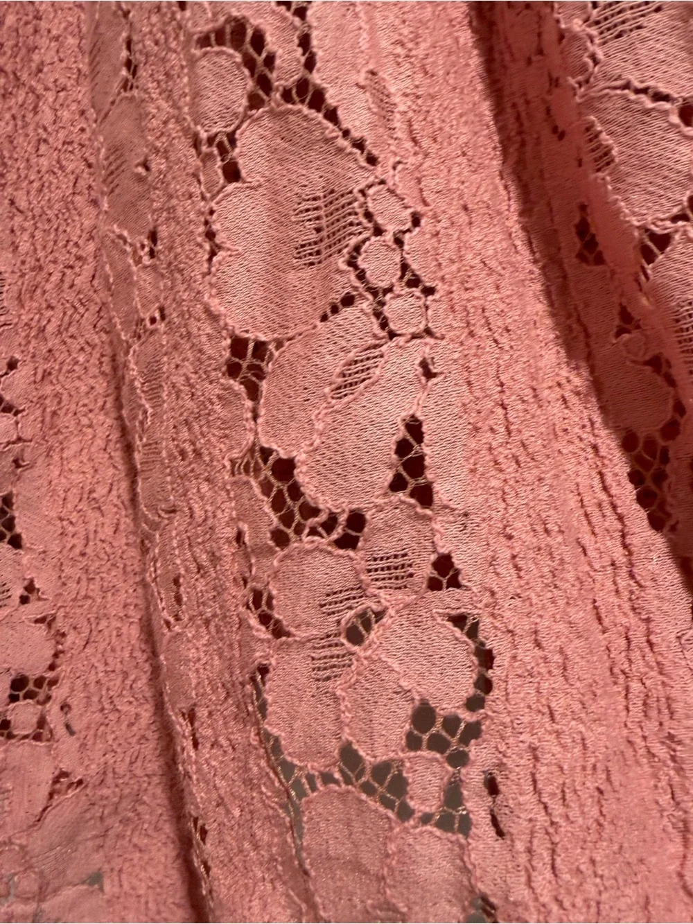 Free People Rose Lace Peasant Top Size Medium